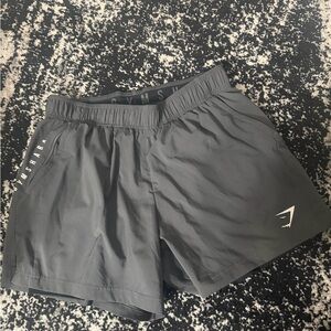 Gymshark Black Elastic Waist Training Shorts